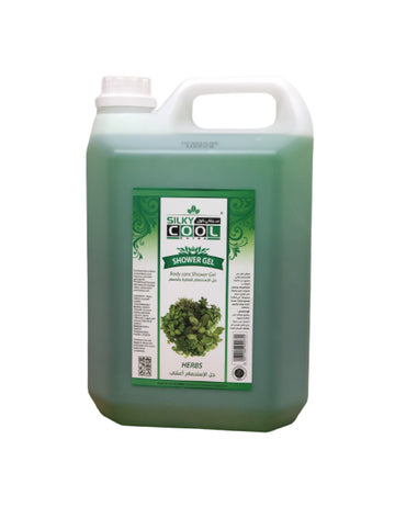 Silky Cool Shower Gel 5 Litre Herbs